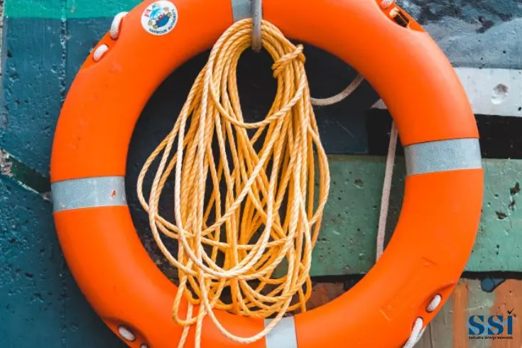 Pelatihan Basic Sea Survival Basarnas